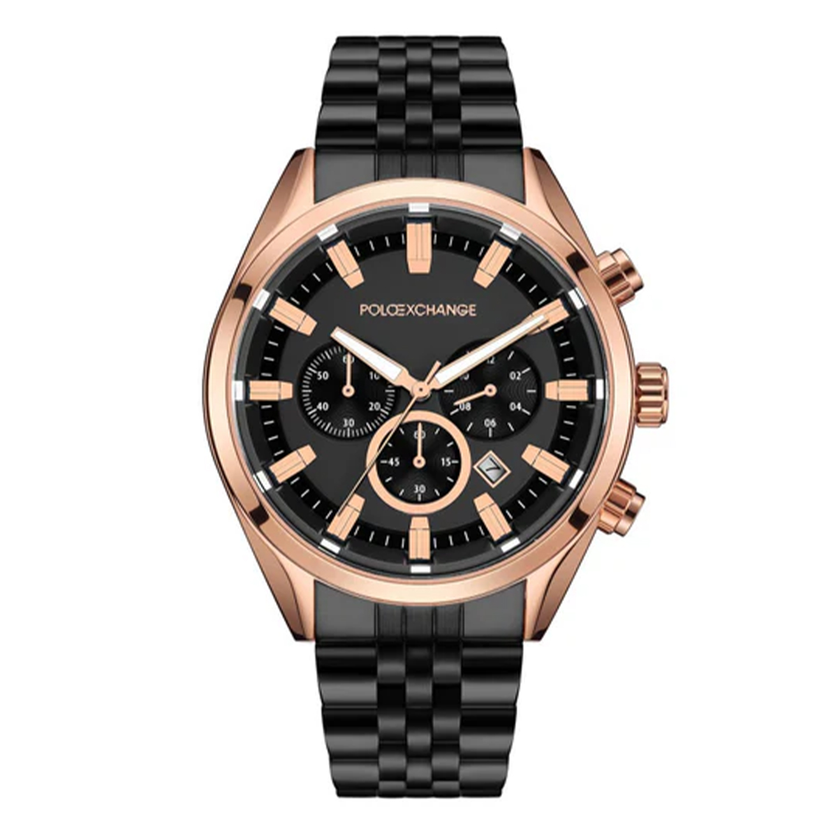 MONTRE POLOEXCHANGE HOMME M.FONCTION ACIER